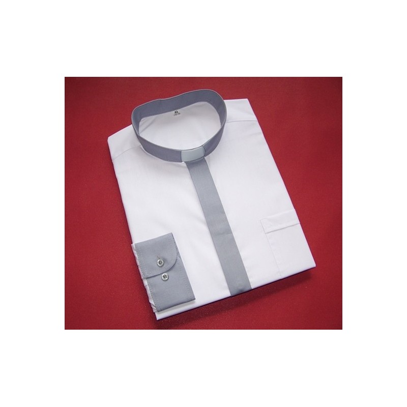 Koszula kapłańska "kolorowa" długi rękaw